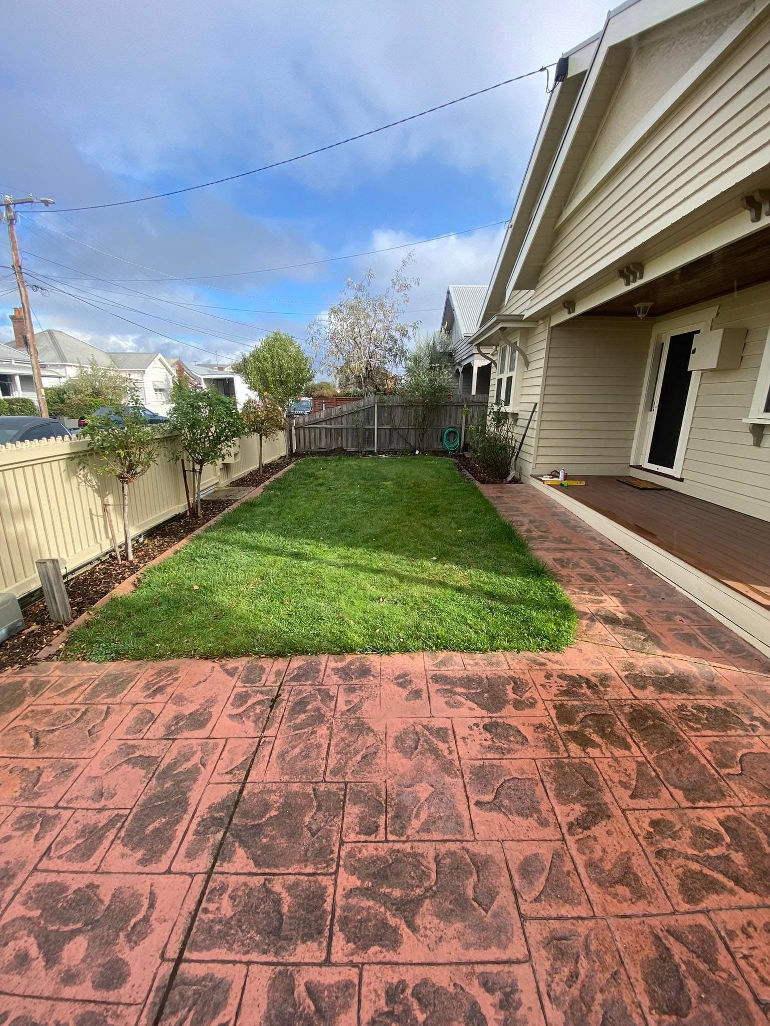 Front garden rebuild